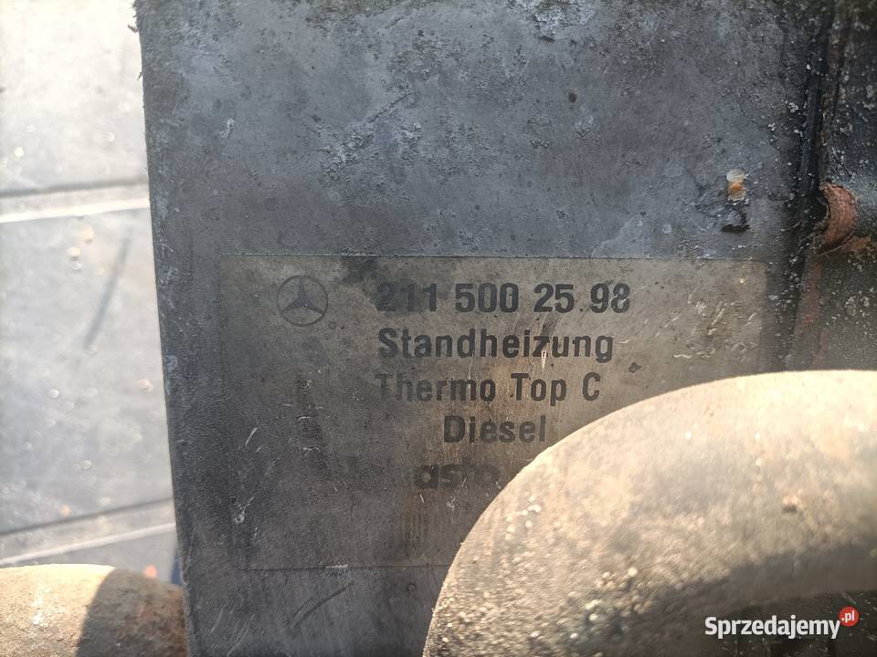 Ogrzewanie postojowe Webasto piecyk Thermo Top osobowe Kamień Pomorski sprzedam