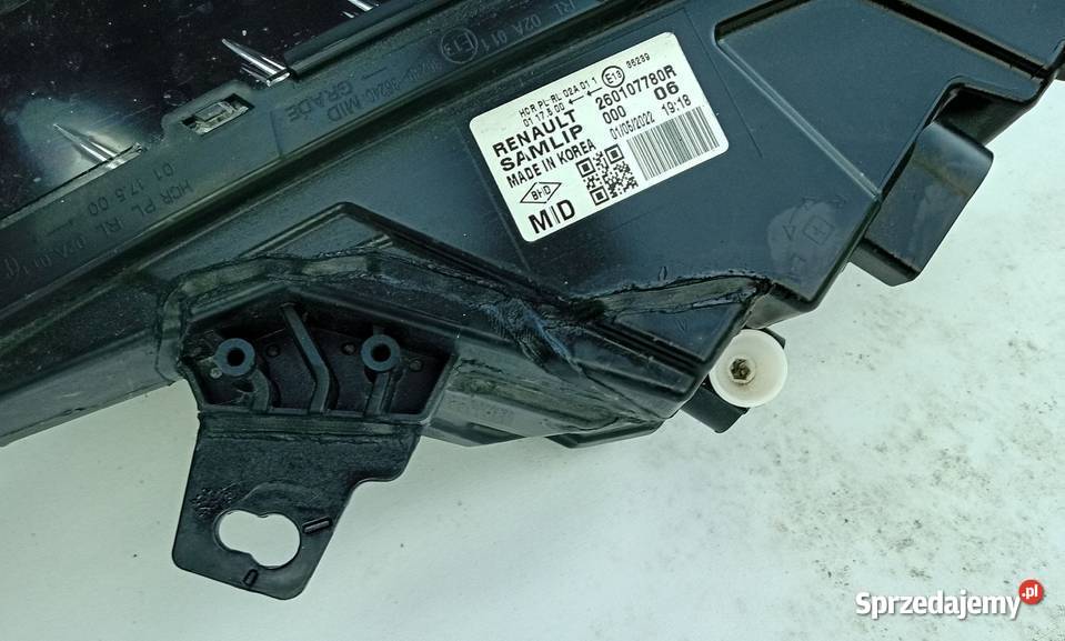 Renault Arkana Full Led reflektor lampa prawy Przeźmierowo sprzedam