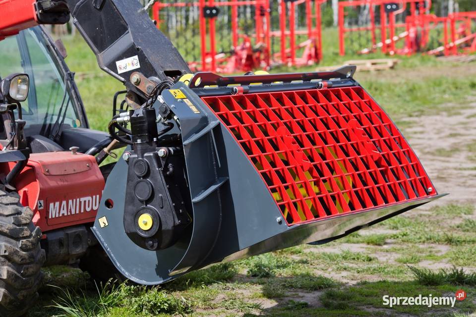 Duży łyżkowy mieszalnik do betonu hydrauliczny Katowice sprzedam