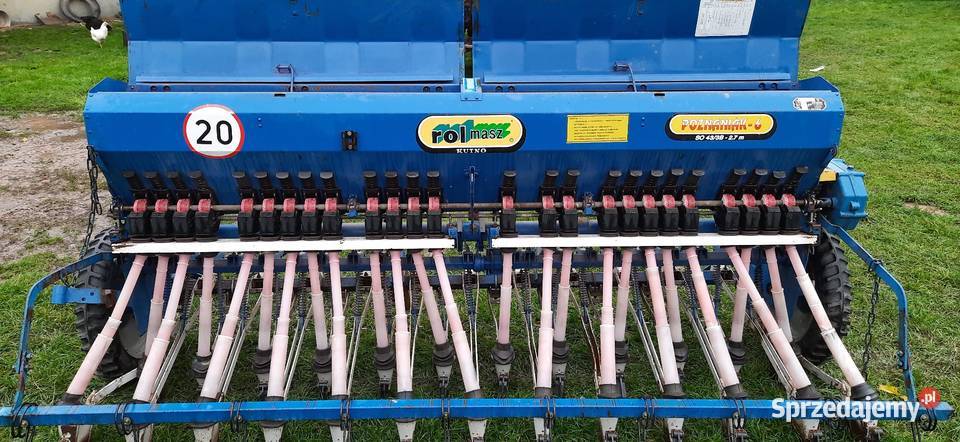 Siewnik poznaniak Rolmasz Kutno 6 nieuszkodzony Kajetanów