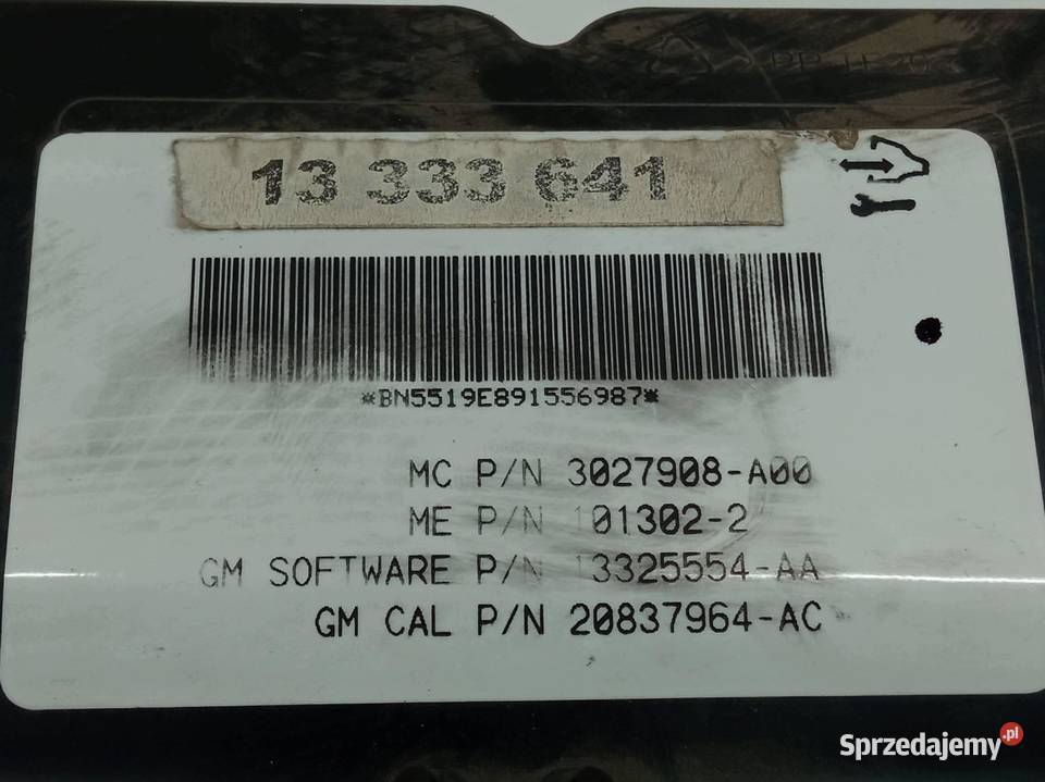 MODUŁ KLAPY BAGAŻNIKA 13333641 Opel Insignia I świętokrzyskie