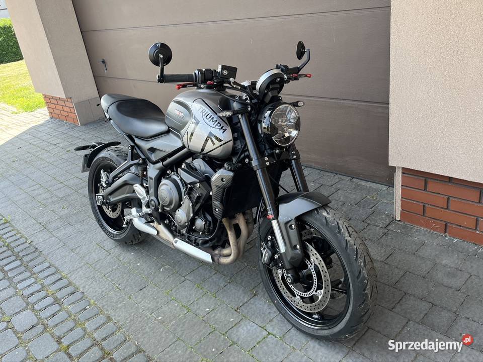 Triumph Trident 660 benzyna mazowieckie Chodów