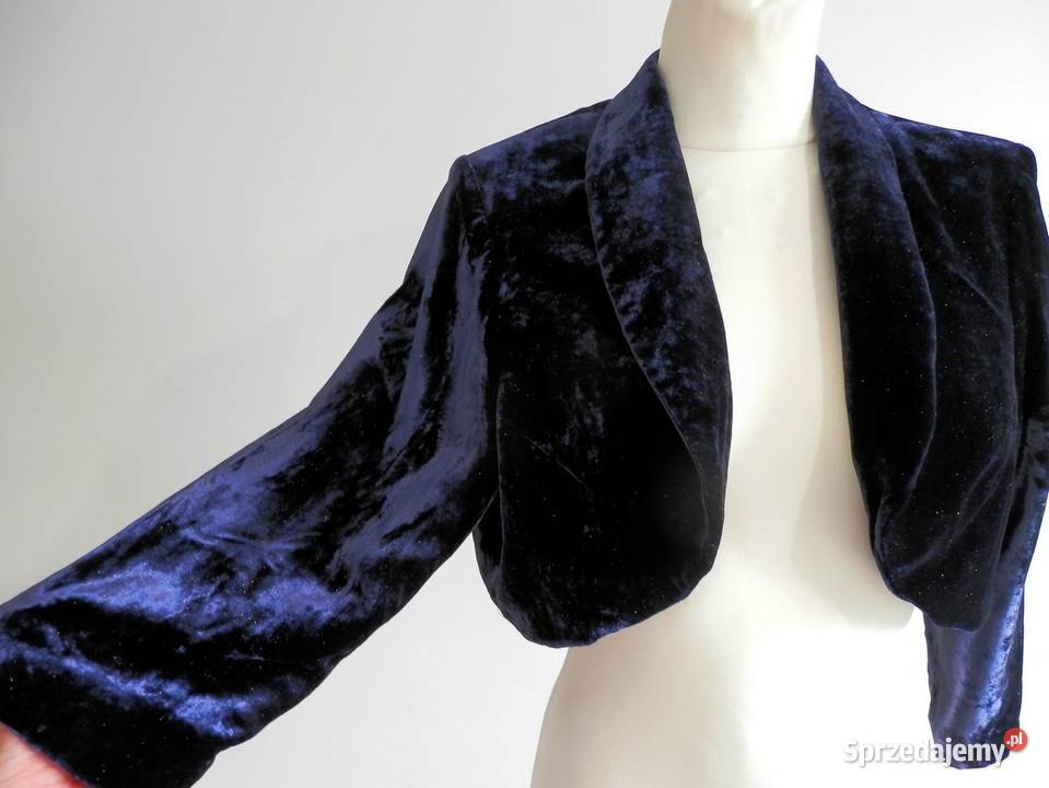 Marynarka Deni Cler Bolerko Narzutka Jedwabna Łomża