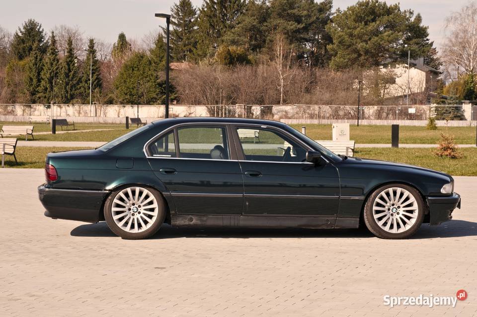 Sprzedam bawarską limuzynę BMW E38 728i lpg szyberdach Warszawa