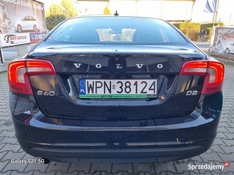 Volvo S60 16 HDI 116 jasne skóry nawigacja kurtyny powietrzne Płońsk
