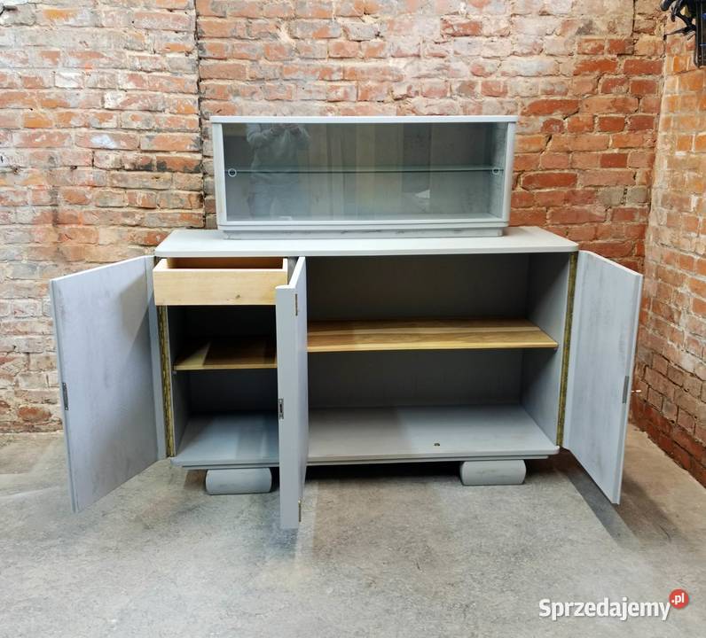 KREDENS BAR BUFET PRL RUSTYKALNY VINTAGE LOFT Meble Kołobrzeg