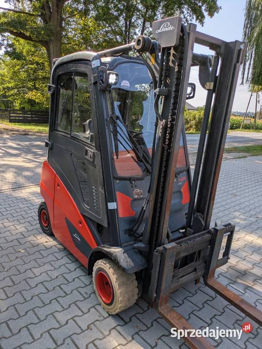 Linde H20 EVO Diesel 2015 zamiana na ładowarkę Wózki widłowe łódzkie Sieradz