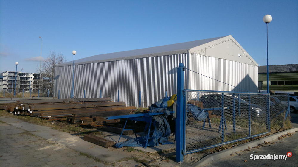 Hale namiotowe 20 x 50 x 4 m