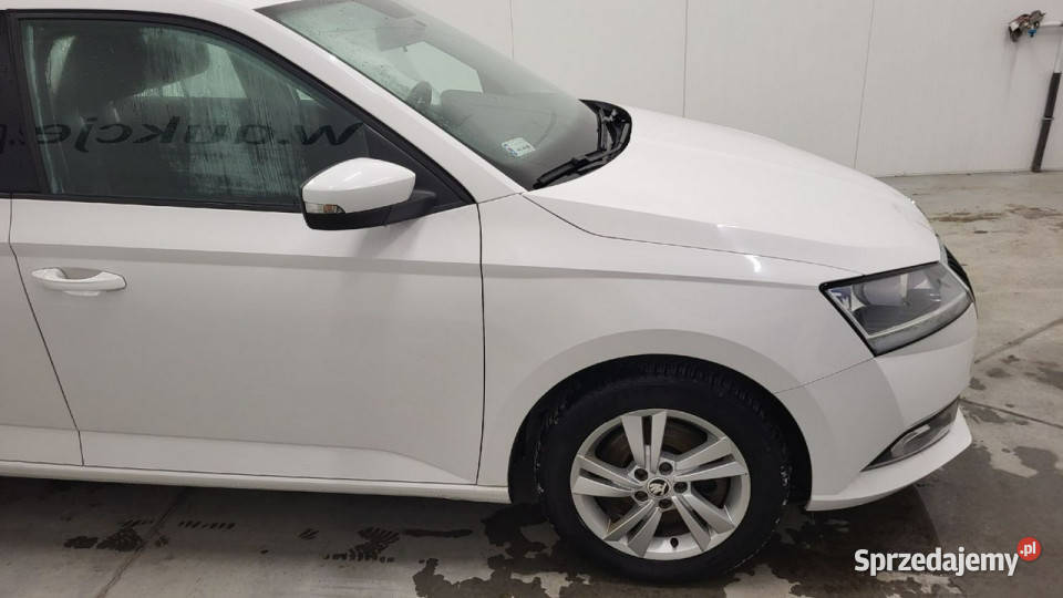 koda Fabia 10 TSI Ambition III 2014 światła do jazdy dziennej Grójec