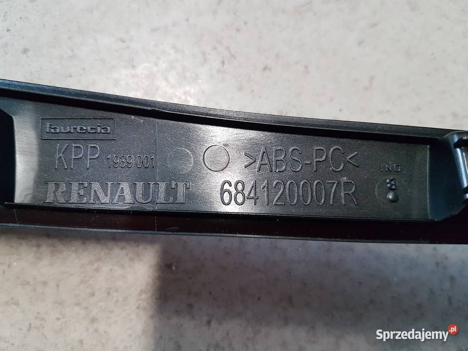 RENAULT MEGANE III DEKOR LISTWA OZDOBNA KONSOLI Deski rozdzielcze, konsole Turkowice