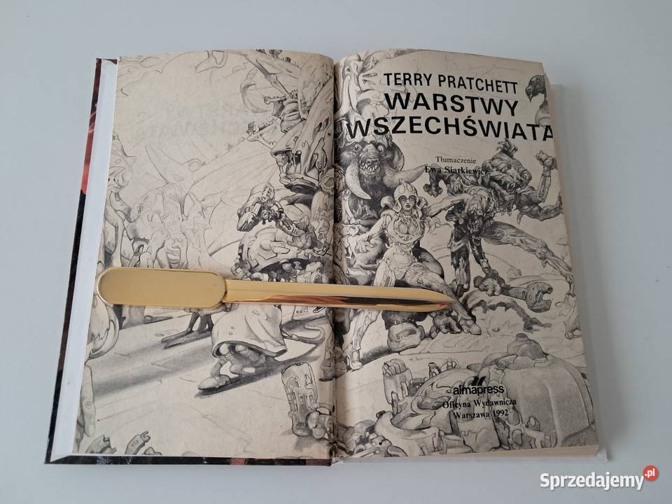 Książka Warstwy wszechświata T Pratchett do Kraków