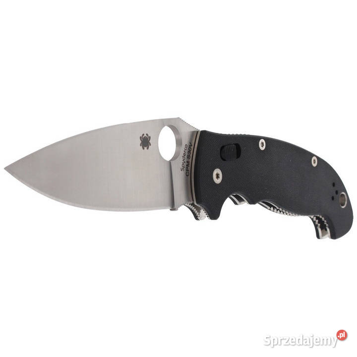 Nóż składany Spyderco Manix 2 XL G10 Black Plain