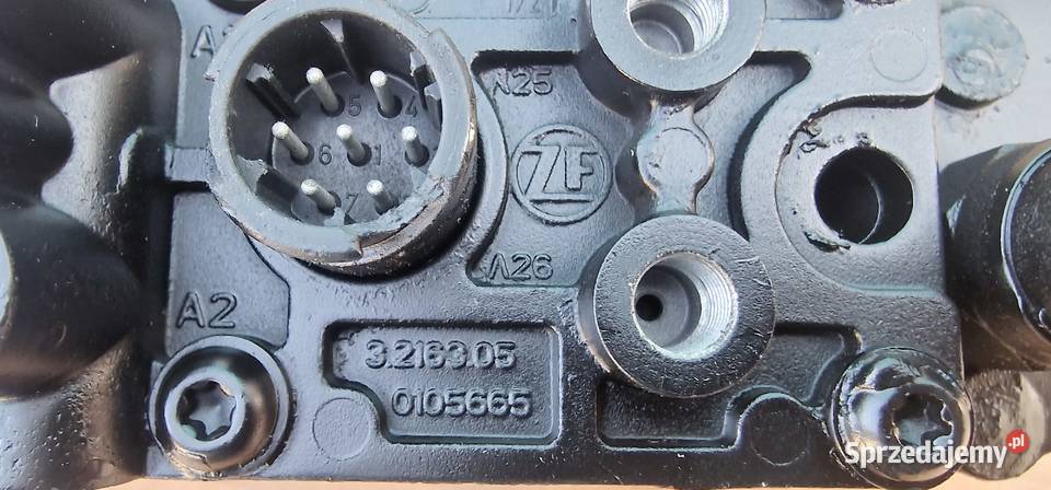 WSPORNIK SKRZYNI BIEGÓW ZAWÓR NORGREN ZF ciężarowe Bieleń