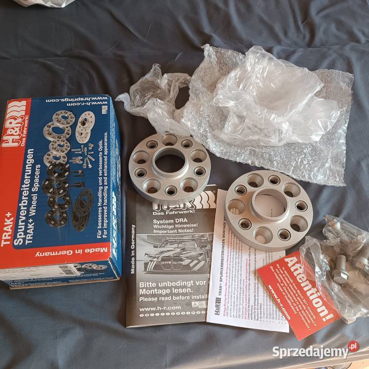 Dystanse nowe 5x100 HR 20mm 571mm przykręcane VW