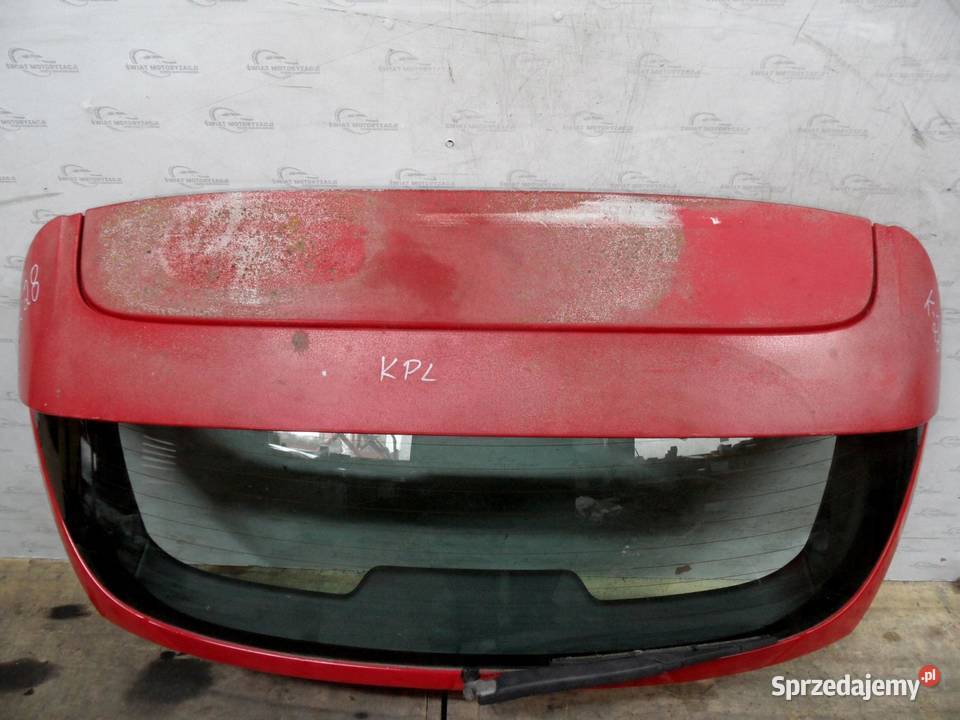 FORD FIESTA MK7 VII 11r klapa tył