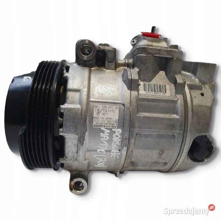 SPRĘŻARKA KLIMATYZACJI Porsche 911 GT3 38 osobowe Kompresory klimatyzacji Chełm