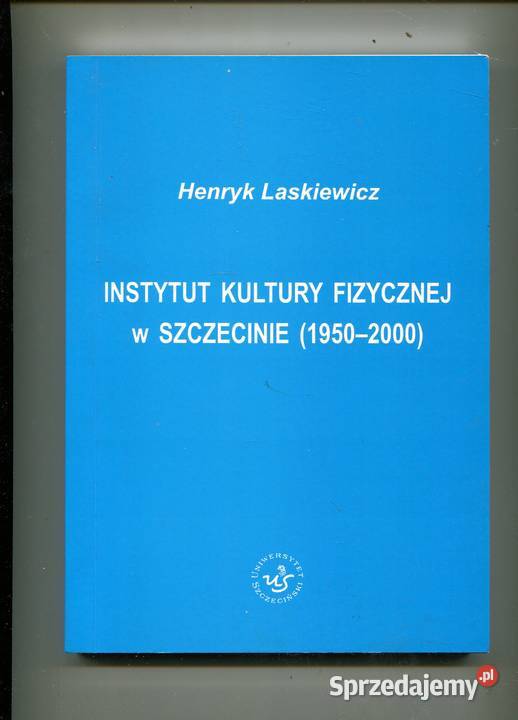 Instytut Kultury Fizycznej w Szczecinie 19502000 Szczecin sprzedam