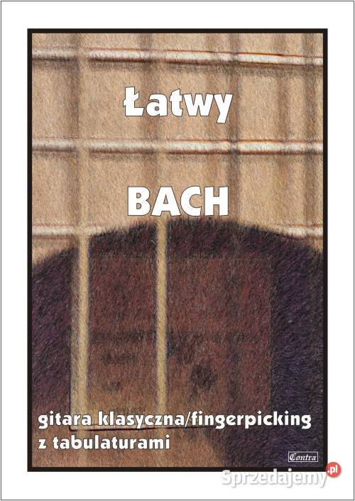 Łatwy Bach na gitarę nutytabulatury Nieporęt