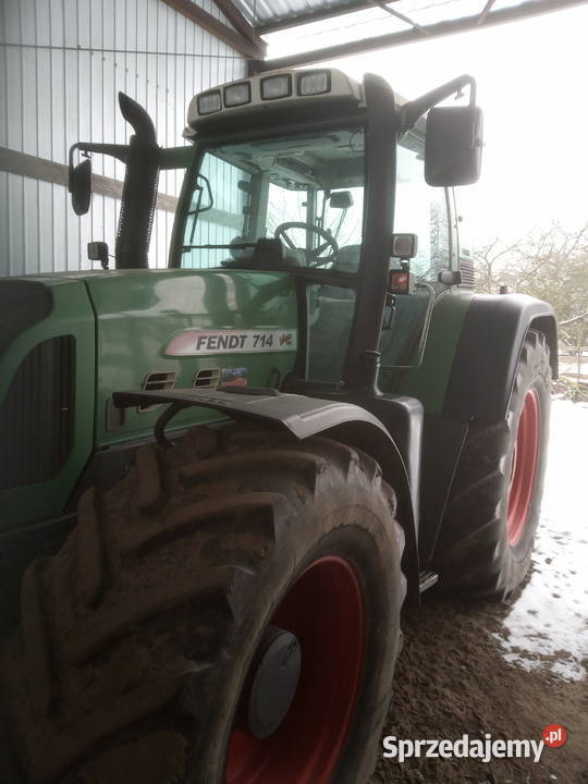 Ciągnik Fendt 714 krajowy lubelskie Dubów sprzedam