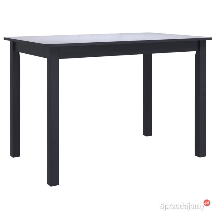 Stół czarny 114 x 71 x 75 lite drewno Warszawa sprzedam