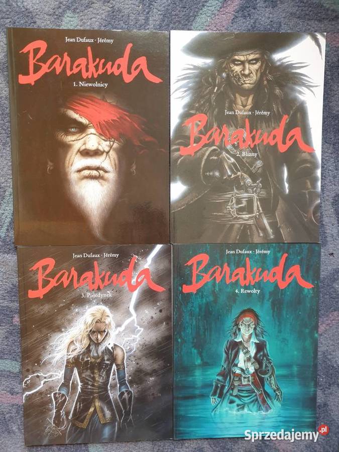 Barakuda komplet 6 komiksów