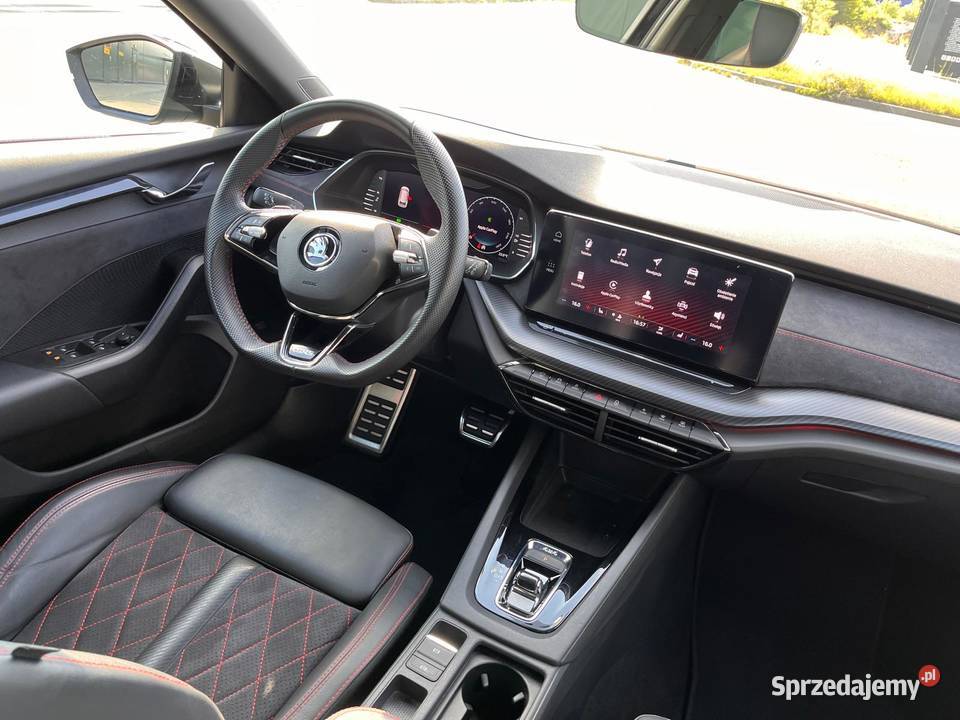 Skoda Octavia IV 2020 teraz 20 RS d 2021 Zadbany Octavia Częstochowa