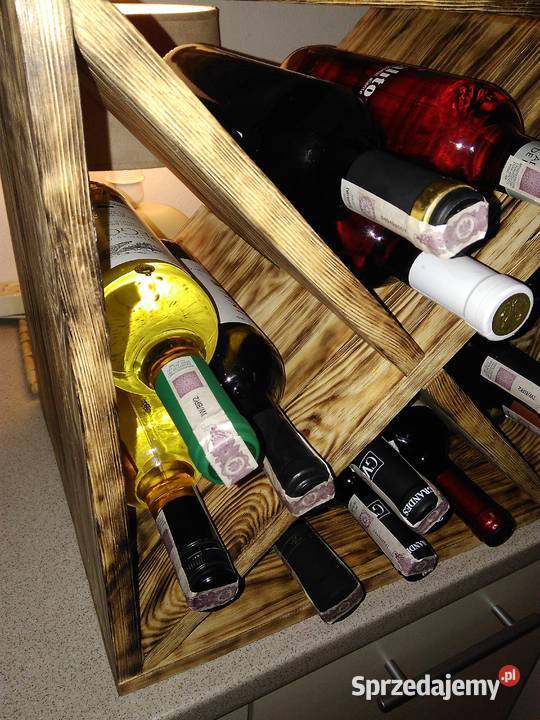 Winiarka stojak na wino regał na wino półka na Radków