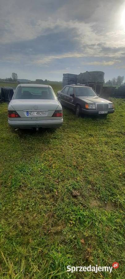 Mercedes 124 20d 5 skrzynia 2 sztuki Giżycko sprzedam
