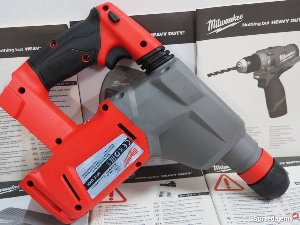 MILWAUKEE M18 CHX młotowiertarka SDS 18v Elektryczne Baszkówka sprzedam