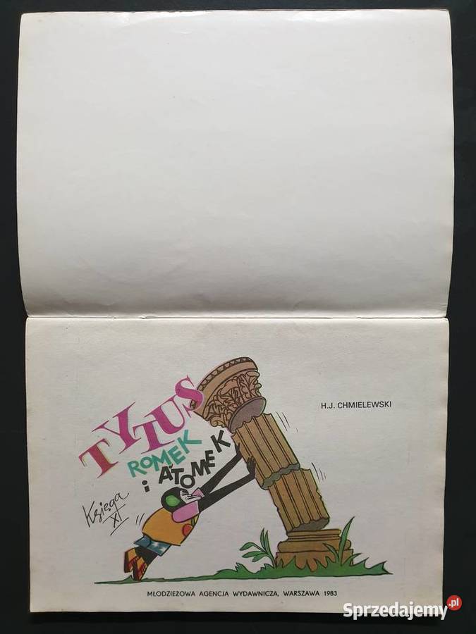 Tytus Romek i ATomek księga XI wyd2 1983 Komiksy Gdynia