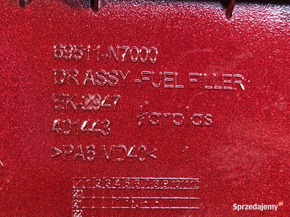 KLAPKA WLEWU PALIWA HYUNDAI TUCSON SUV SUNSET podkarpackie sprzedam