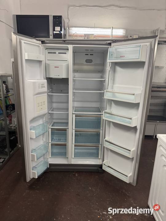 Lodówka BOSCH Side by Side 179 504L Gwarancja wolnostojące Warszawa
