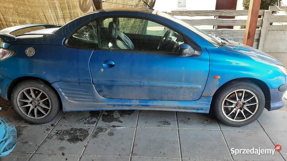 Peugeot 206 uszkodzony Włocławek