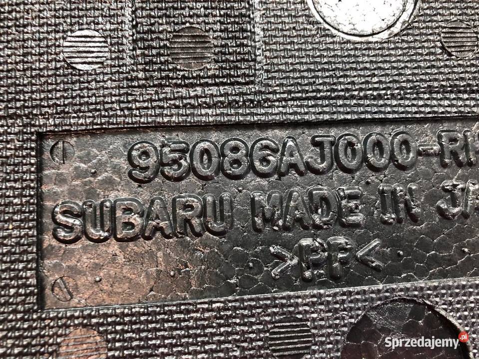 SUBARU OUTBACK IV 20092014 WKŁAD STYROPIAN Pozostałe