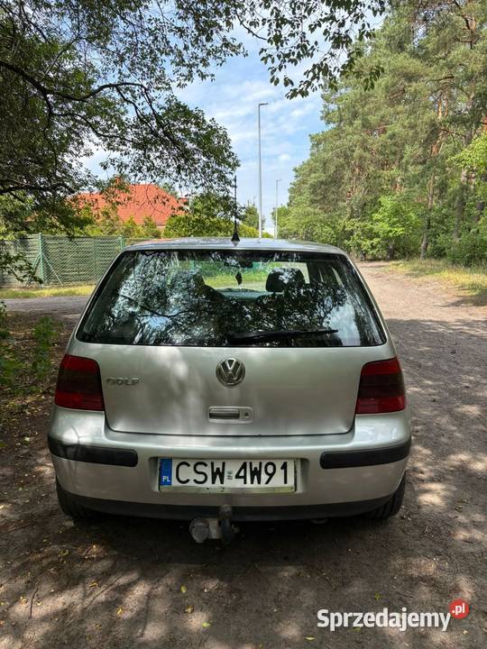 Volkswagen Golf 4 19TDI srebrny Bydgoszcz