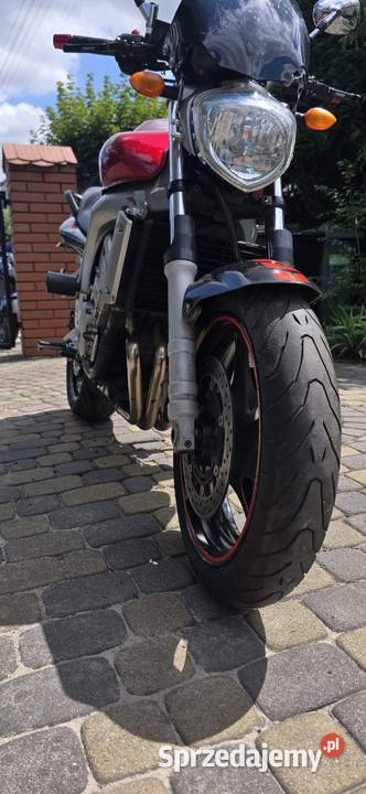 Yamaha FZ6N na prawo jazdy A2
