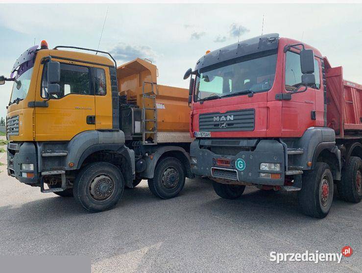 MAN TGA 440 8x6 8x8 Wywrotka 4osiowa 2007r nie Wywrotki Białystok sprzedam