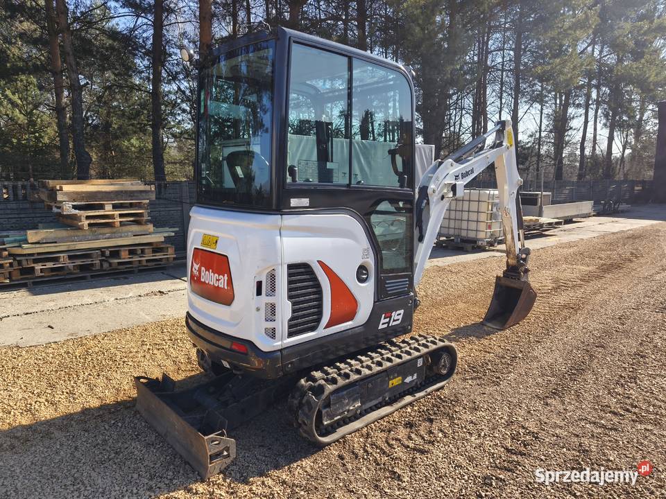 Bobcat E19 krajowa 530 mth Rok produkcji 2024 Częstochowa