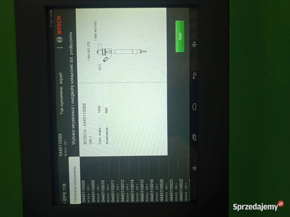 Stół probierczy EPS 118 łódzkie Skronina