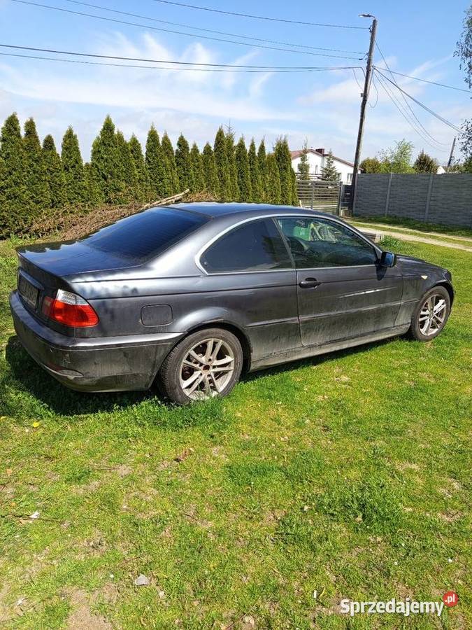 BMW E46 318 Ci Coupe USZKODZONY SILNIK sprowadzony Pabianice sprzedam