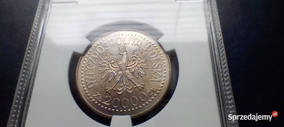 Stare monety 20 000 złotych 1994 Związek Antyki, Sztuka, Kolekcje Lesko sprzedam