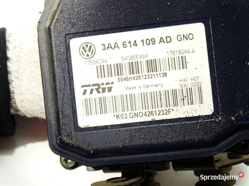 POMPA ABS VW PASSAT B7 3AA614109AD 20 170 1015