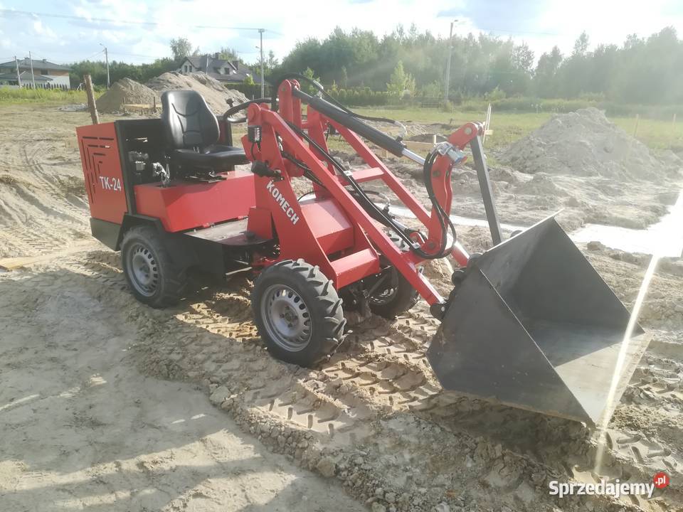 Ładowarka Przegubowa Miniładowarka 4x4 KOMECH Mińsk Mazowiecki