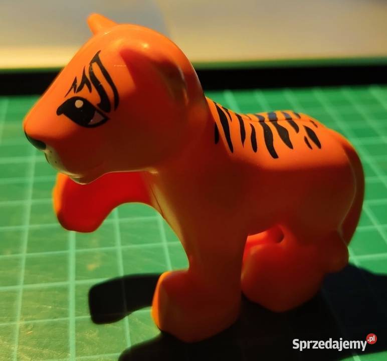 Lego Duplo figurka Tygrysek Tygrys z podniesioną Plastik