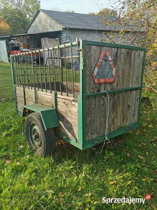 Przyczepa rolnicza nieuszkodzony Rzeplin