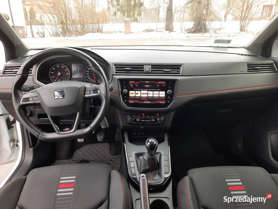 Seat Arona 10TSI GPF FR Salon Polska komputer pokładowy małopolskie Jaśkowice