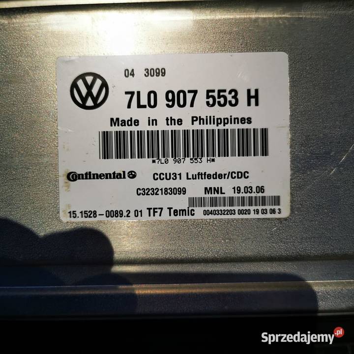 MODUŁ ZAWIESZENIA VW TOUAREG 7L0907553H śląskie Jaworzno