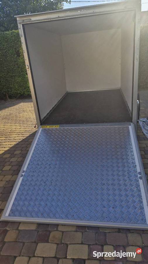Przyczpa Brenderup Furgon Cargo Kontener Rampa 522kg Włocławek