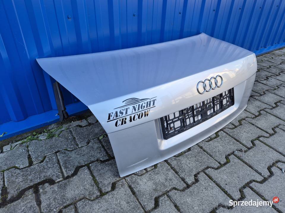 KLAPA BAGAŻNIKA AUDI A4 B6 SEDAN LY7W SREBRNA Działoszyce