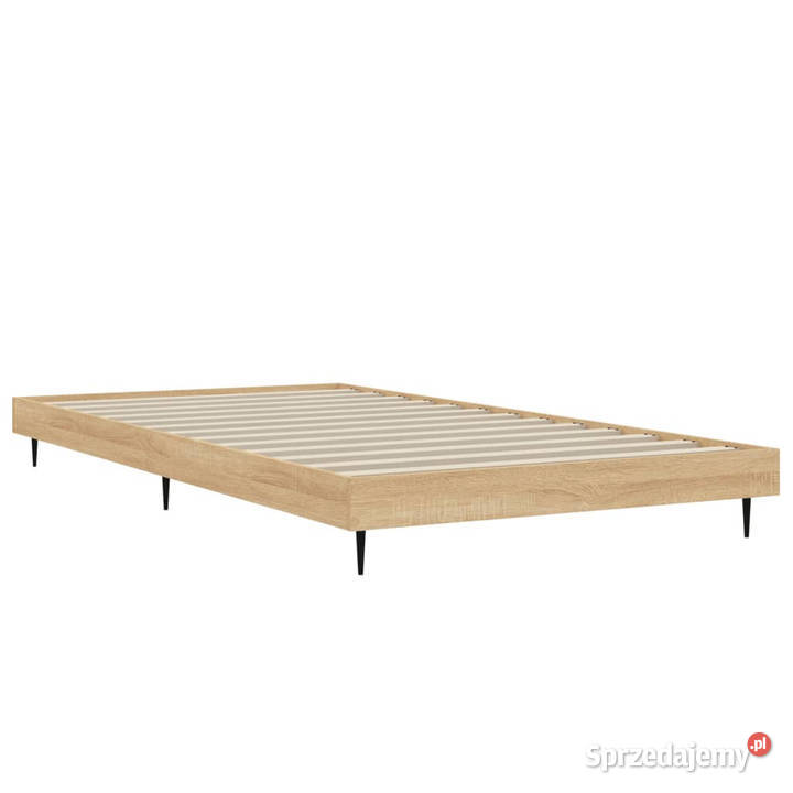 Łóżko bez materaca dąb sonoma 90x190 WM832304 93cm Łóżka Warszawa